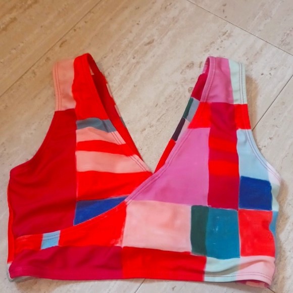 Nani Swimwear Other - Gorgeous Nani Swimwear Color Block Bikini Top